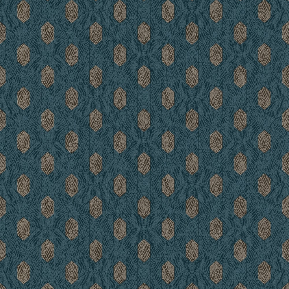 Galerie Wallcoverings Absolutely Chic Art Deco Style Geometric Motif Vinyl on Non-woven Wallpaper Roll
