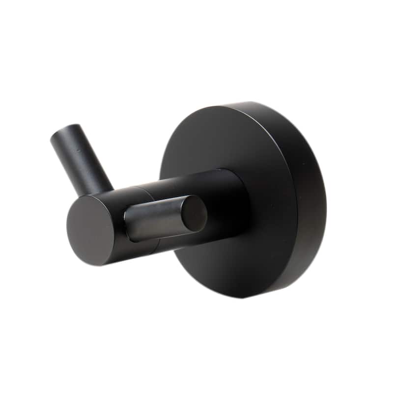 Black Matte 6 Piece Bath Accessory Set