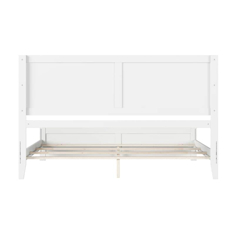 Canyon Foundation Bed Frame with Matching Footboard