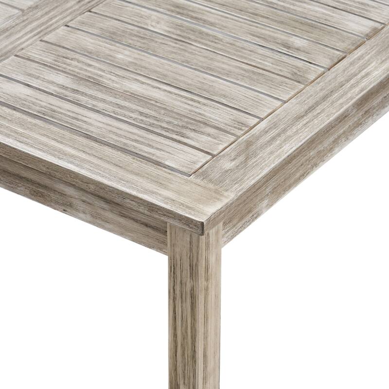Perla Outdoor Acacia Wood Coffee Table by Christopher Knight Home