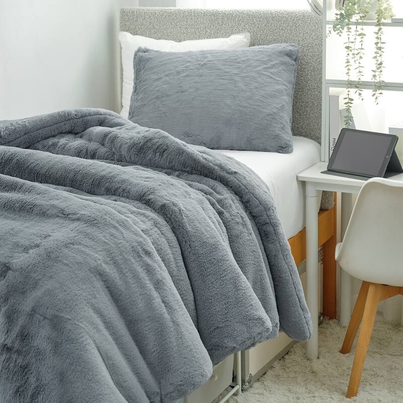 Chunkiest Chunky Bunny® - Coma Inducer® Comforter Set - Lush Gray