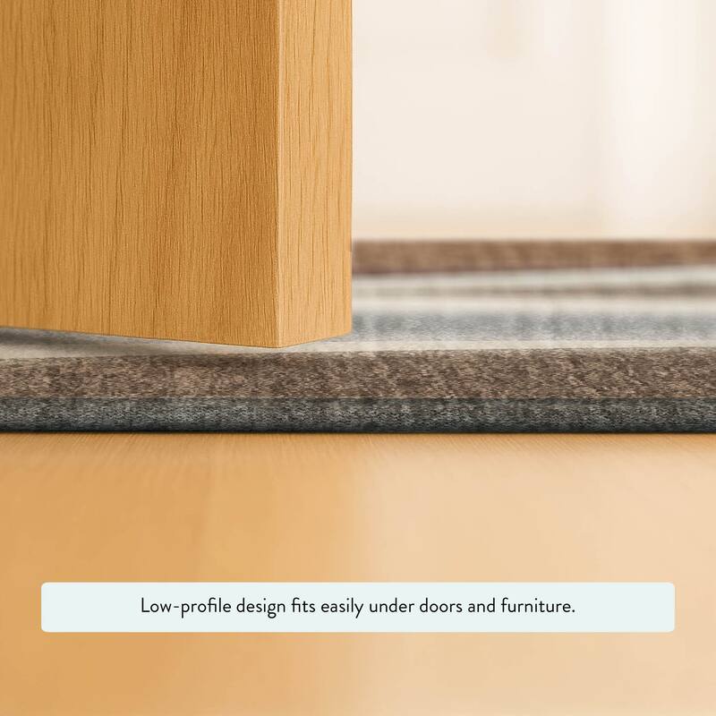 Machine Washable Indoor/ Outdoor Modern Hays Chantille Rug