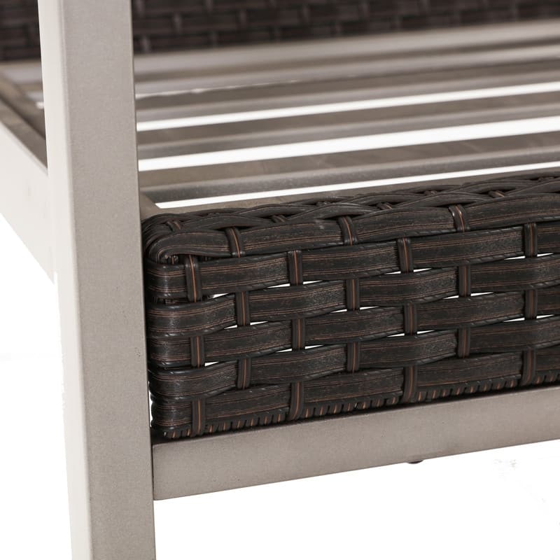 Patio Festival Thermal Transfer Outdoor Armrest Dining Chair (2-Pack)