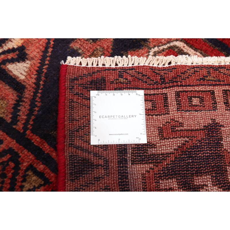 ECARPETGALLERY Hand-knotted Konya Anatolian Dark Navy, Red Wool Rug - 5'3 x 8'6