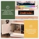 preview thumbnail 20 of 97, 70"/80" Modern Fireplace TV Stand with 36" Electric Fireplace