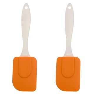 2PCS Flexible Silicone Spatulas Set, Heat Resistant Flexible