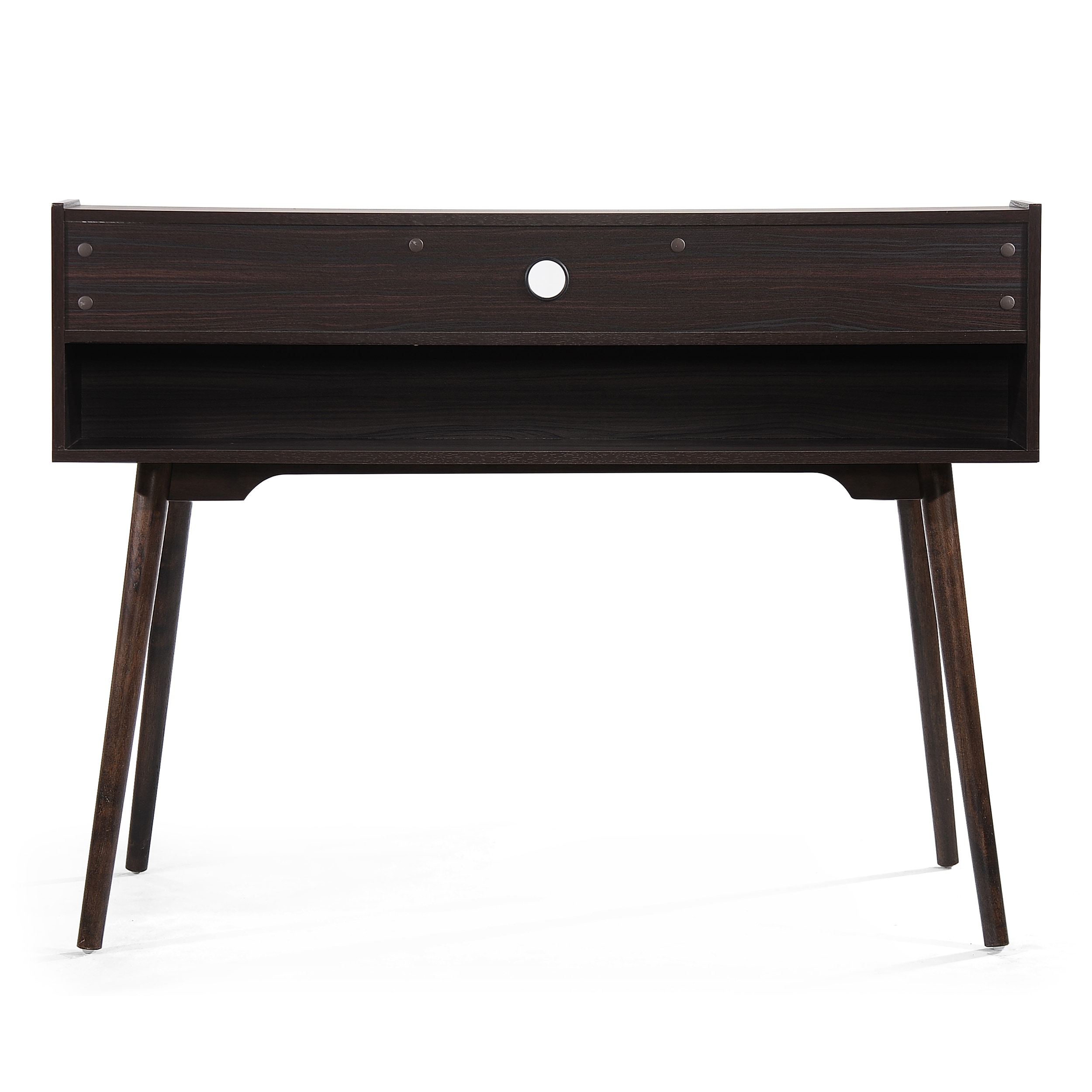 Brenda mid century modern wood cheap office desk by christopher knight home