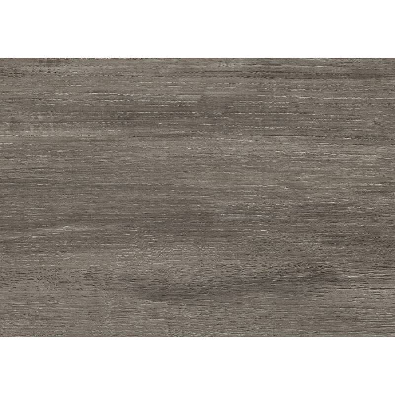 Rie 2 Drawer Nightstand, 26 Inch, Weathered Gray Melamine Laminate