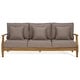 preview thumbnail 30 of 137, SAFAVIEH Couture Outdoor Martinique Solid Wood Patio Sofa