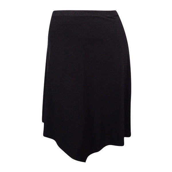 Alfani Women's Elastic Waistband Asymmetrical Skirt