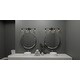 preview thumbnail 6 of 5, Caputo 4-Light Matte Black Bath Light
