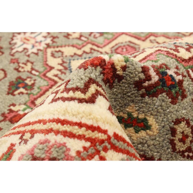 ECARPETGALLERY Hand-knotted Serapi Heritage Teal Wool Rug - 2'5 x 9'9