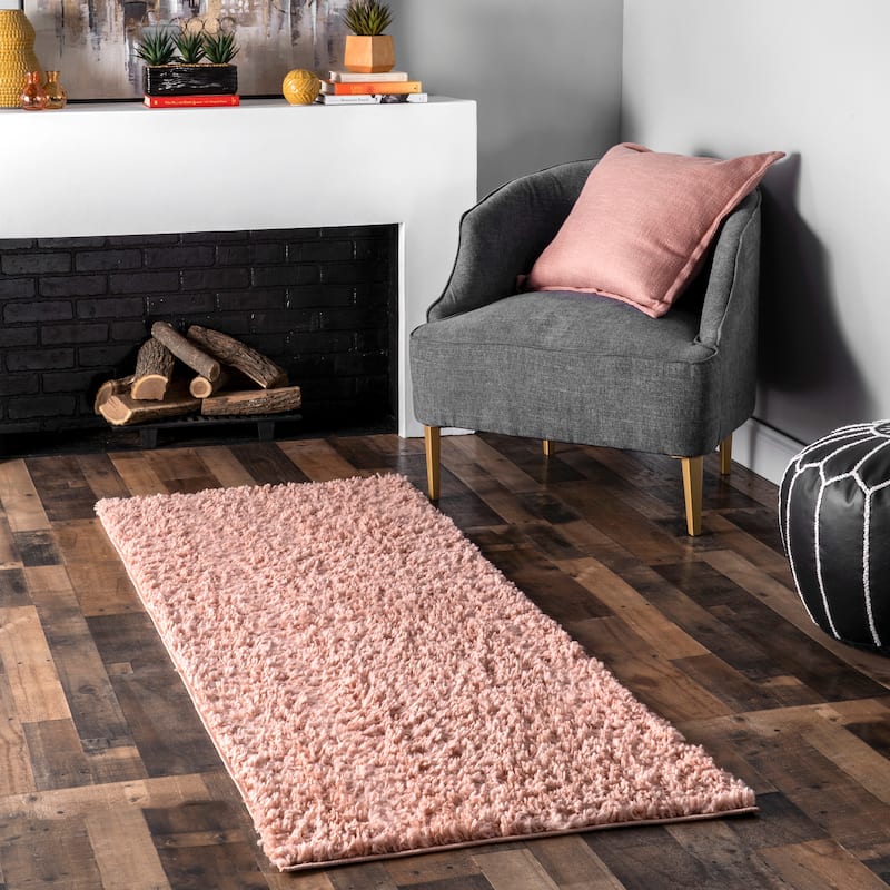 Nuloom Kara Solid Shag Area Rug