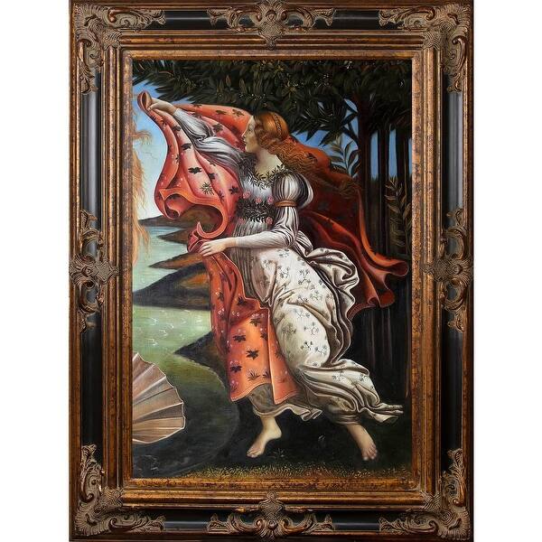 Shop Sandro Botticelli Birth Of Venus Right Panel Hand Painted