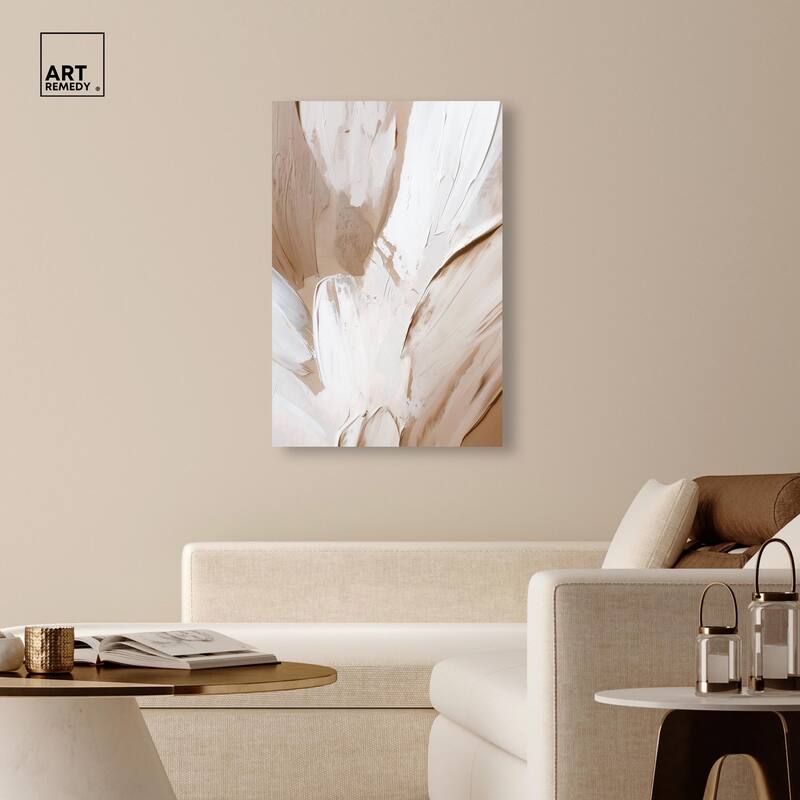 Fawn and Frost Canvas by Art Remedy, Gallery Wrapped