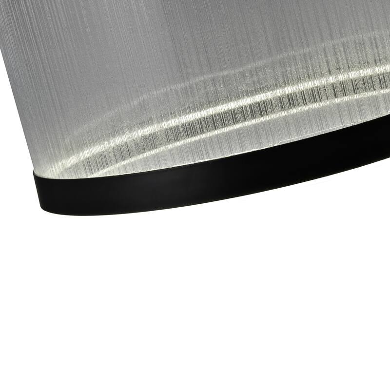 Artcraft Cora Integrated LED Semi Flush Mount - Black Finish