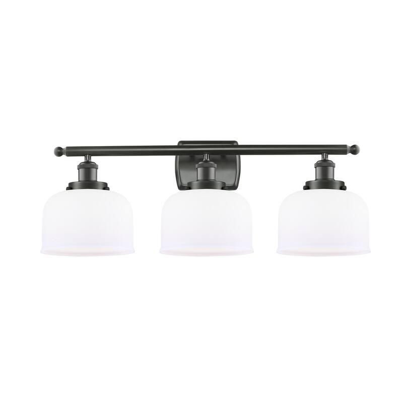 Innovations Lighting Large Bell 3 Light 26" Wide Vanity Light