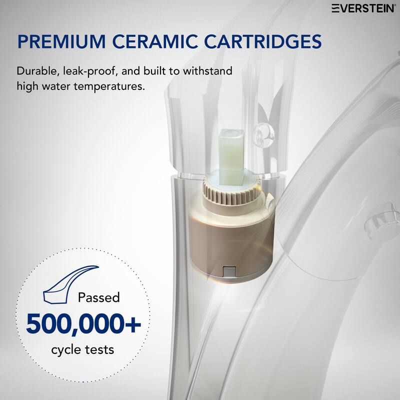 Single Handle Single Hole Pull-Out Basin Bathroom Faucet with Pop‑Up Drain