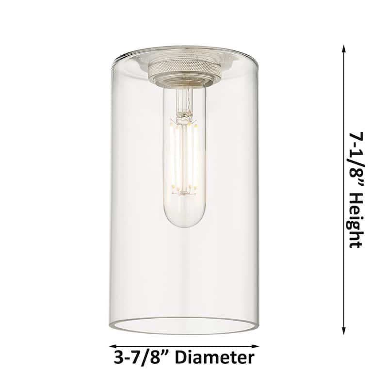 Innovations Lighting 434-1F-10-4 Crown Point Flush Crown Point 4" Wide
