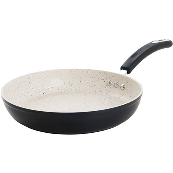 Deep Non stick Frying Pan with Lid, 11-inch Saute Pan Non Toxic PFOA PFOS  Free