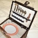 preview thumbnail 4 of 5, Picnic at Ascot - Willow Picnic Basket for Two