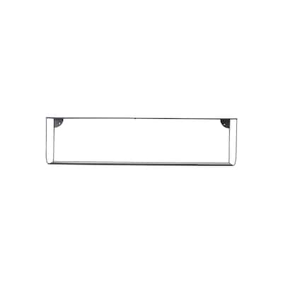 Metal Two-Tier Wall Shelf Storage - 39.3"L x 8.0"W x 9.8"H