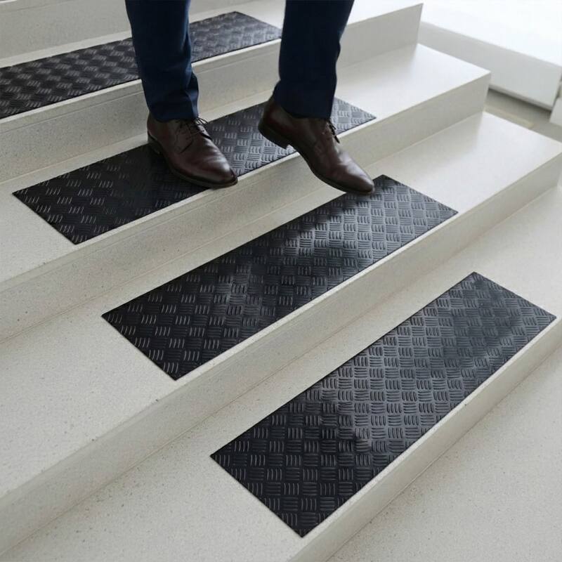 Diamond-Grip Vinyl Step Mats