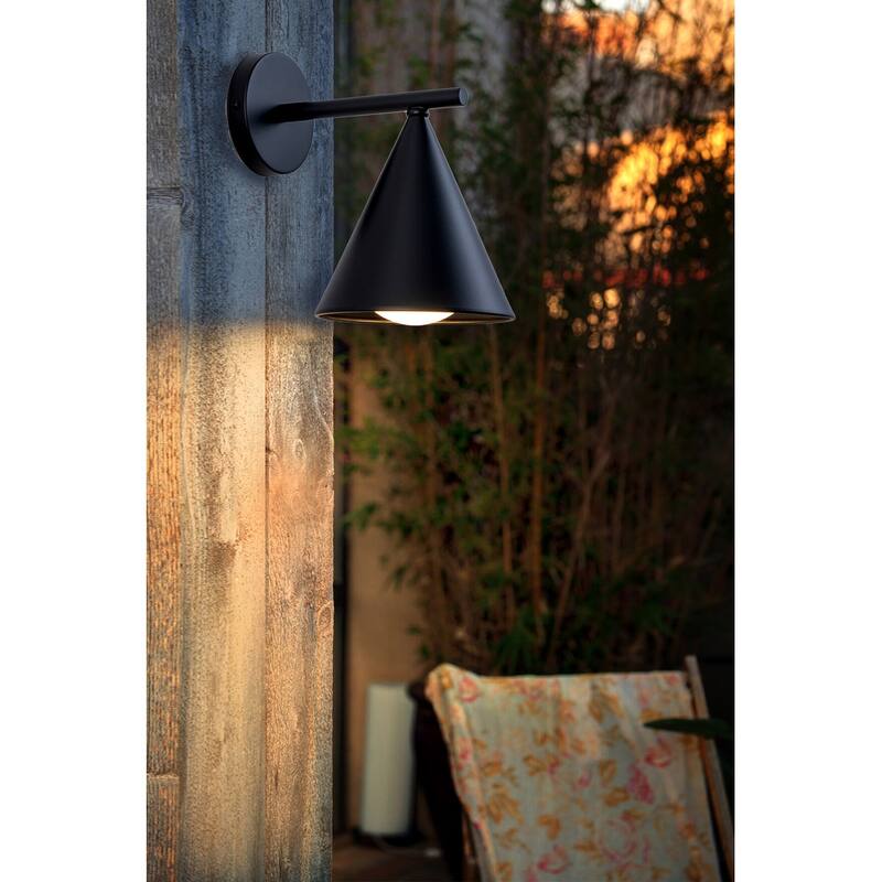 Modern LED Outdoor Wall Sconce Set of 2