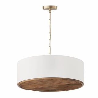 Soleil 4-light Matte Brass Pendant - Bed Bath & Beyond