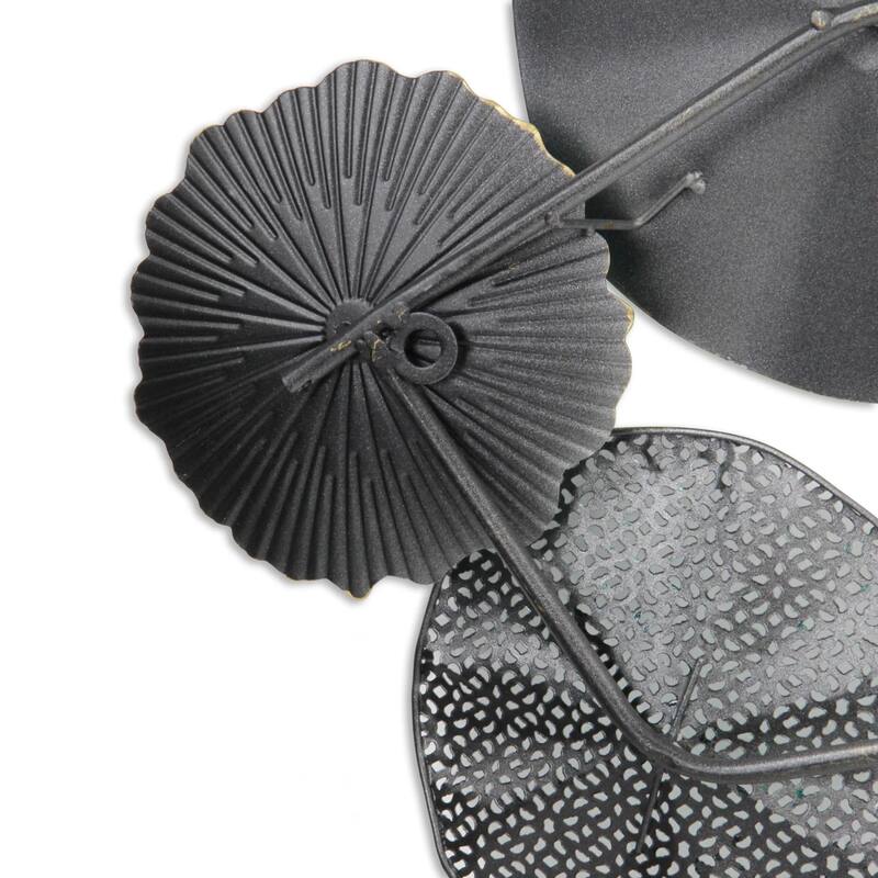 Handcrafted Flower Burst Wall Decoration - 43.5" - Blue