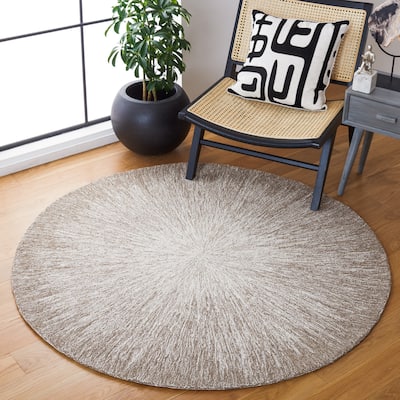 SAFAVIEH, Handmade Micro-Loop Cleo Modern Wool Rug