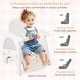 preview thumbnail 10 of 8, Gymax Convertible Baby Tall Chair 2-Tier Food Tray Feeding Chair for