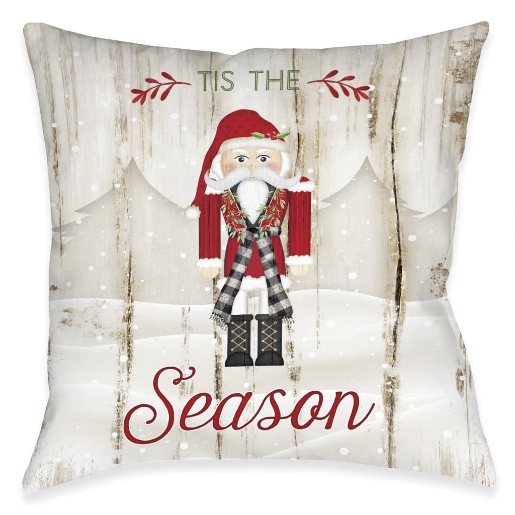 Nutcracker Christmas Season Indoor Pillow
