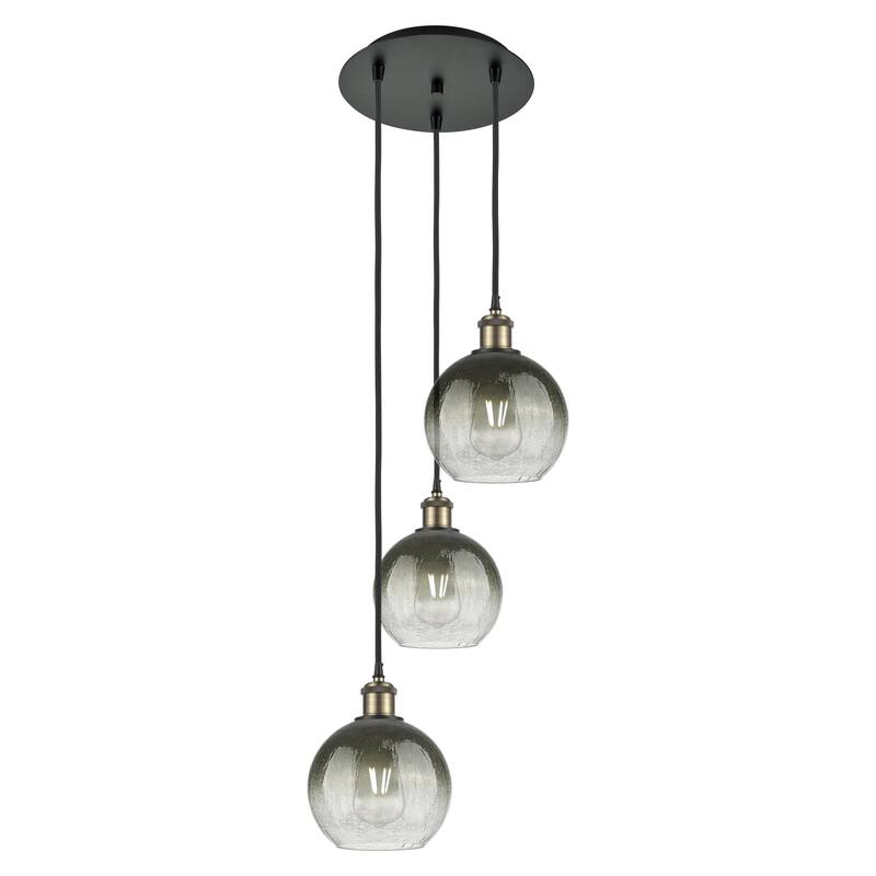 Innovations Lighting Endless Possibilities Ballston - Brookhaven Globe - 3 Light 14" Cord Hung Multi Pendant