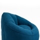 preview thumbnail 88 of 101, Microfiber High-Density Foam Bean Bag Lounge Chairs with Removable Footrest