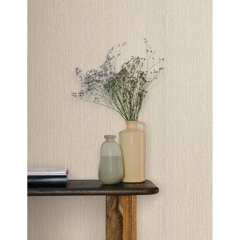 York Wallcoverings Shetland Sand Wallpaper