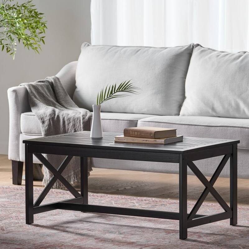 Wood Functional Outdoor Coffee Table