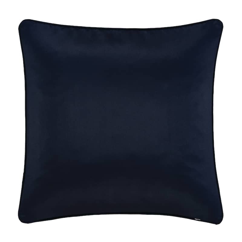 Bradley Euro Sham - Navy - Euro Square