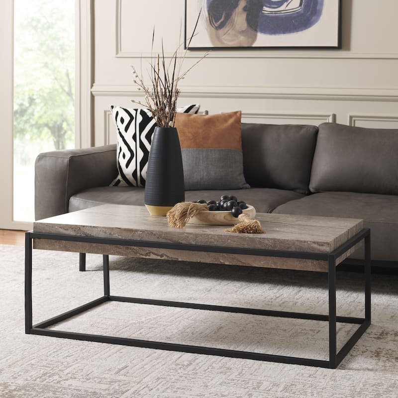 SAFAVIEH Home Collection Edgefield Coffee Table - 45" W x 25" D x 17" H