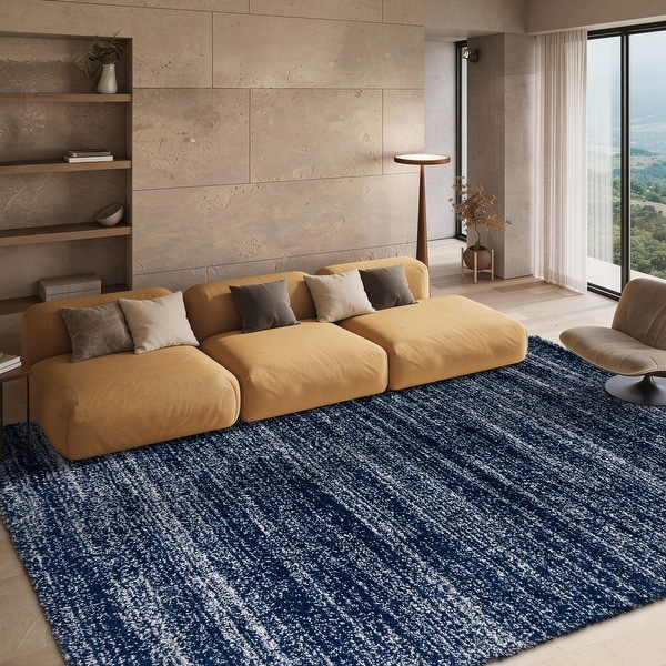 SAFAVIEH Hudson Shag Justine Modern 1 3/4-inch Thick Rug - On Sale
