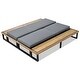 preview thumbnail 7 of 18, Outdoor Chaise Lounge Chair with 5-Position Adjustable Backrest and Wood Side Table
