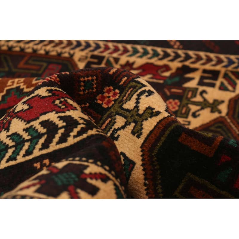 Teimani Ivory Rug 3'9" x 6'11" - 3'9 x 6'11