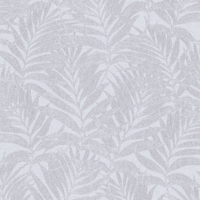 Galerie Wallcoverings Hotel Botanical Palm Leaf Non-woven Glitter Wallpaper Roll - 33 feet x 21 inches - Pink
