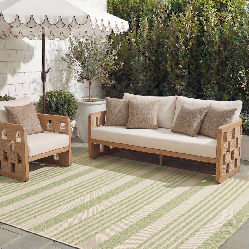 SAFAVIEH Courtyard Orsi Indoor/ Outdoor Waterproof Area Rug