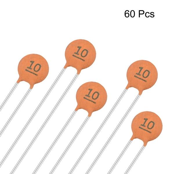 100 Piece Ceramic Capacitor Disc 50v 10 PF
