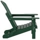 preview thumbnail 100 of 129, POLYTRENDS Laguna All Weather Poly Outdoor Adirondack Chair - Foldable (Set of 2)