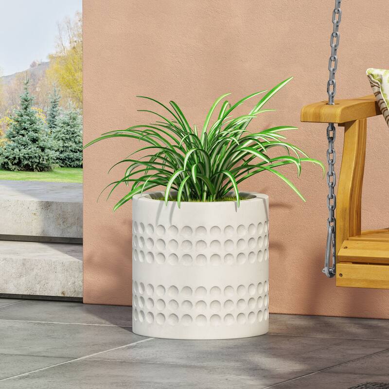 Indoor & Outdoor Handmade Elegant Round Planter for Garden and Patio