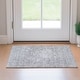 preview thumbnail 72 of 71, Premium Washable Super Soft Muted Floral Mayfield Rug Silver - 1' 8" x 2' 6" - Rectangle