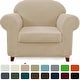 preview thumbnail 46 of 91, Subrtex Stretch Spandex 2-piece Armchair Slipcover Furniture Protector