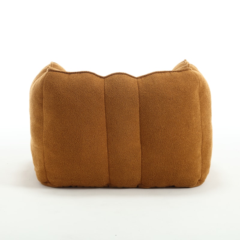 Soft Bean Bag Lazy Sofa with Footstool for Living Room and Bedroom